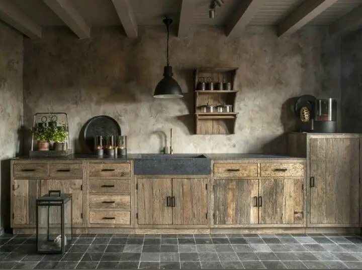 Rustic kitchen collection